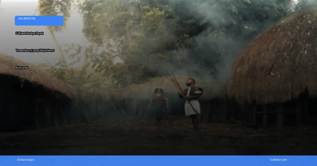 wisata budaya Dayak | Turtlebin