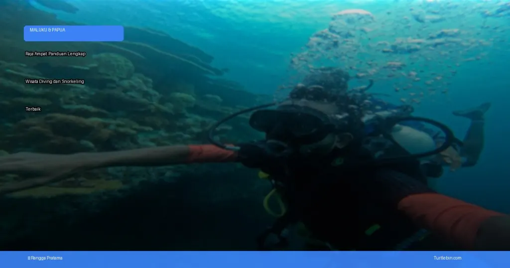 wisata diving dan snorkeling terbaik di Raja Ampat | Turtlebin