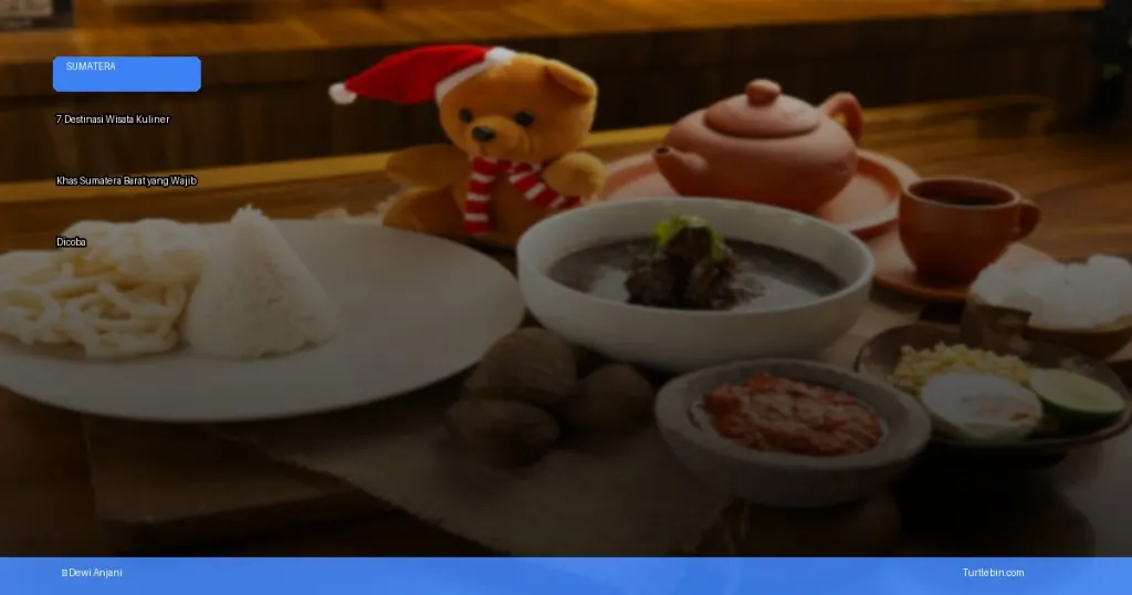 wisata kuliner khas Sumatera Barat | Turtlebin